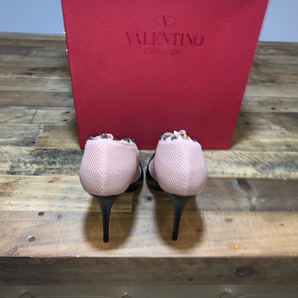 New Valentino Garavani Rockstud Knitted Booties - Picture 8 of 8